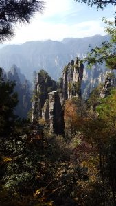 Zhangjiajie National Forest Park China Tianzi Mountain