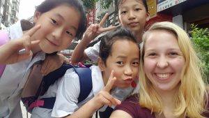 Selfie Students Guizhou China