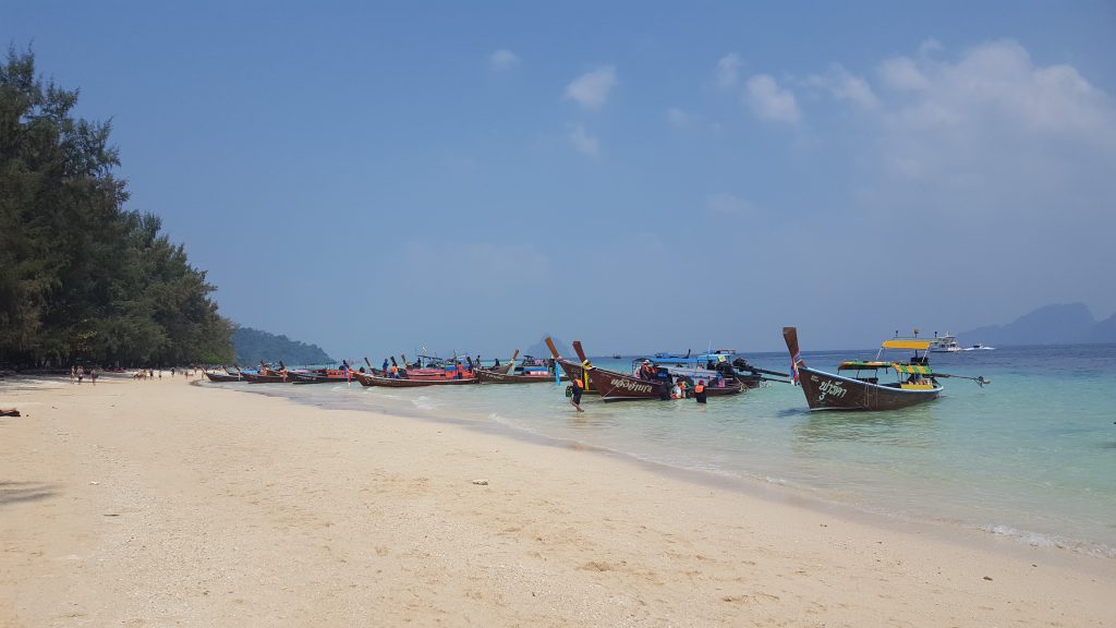 Koh Lanta Thailand Beach Boats