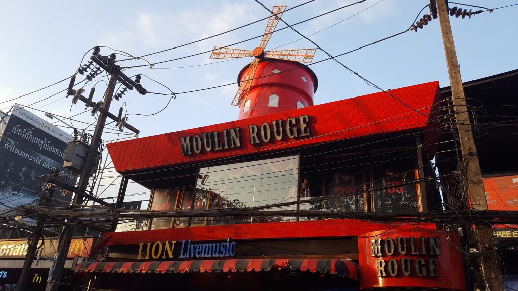 Phuket Thailand Bangla Walking Street Patong Bars Moulin Rouge
