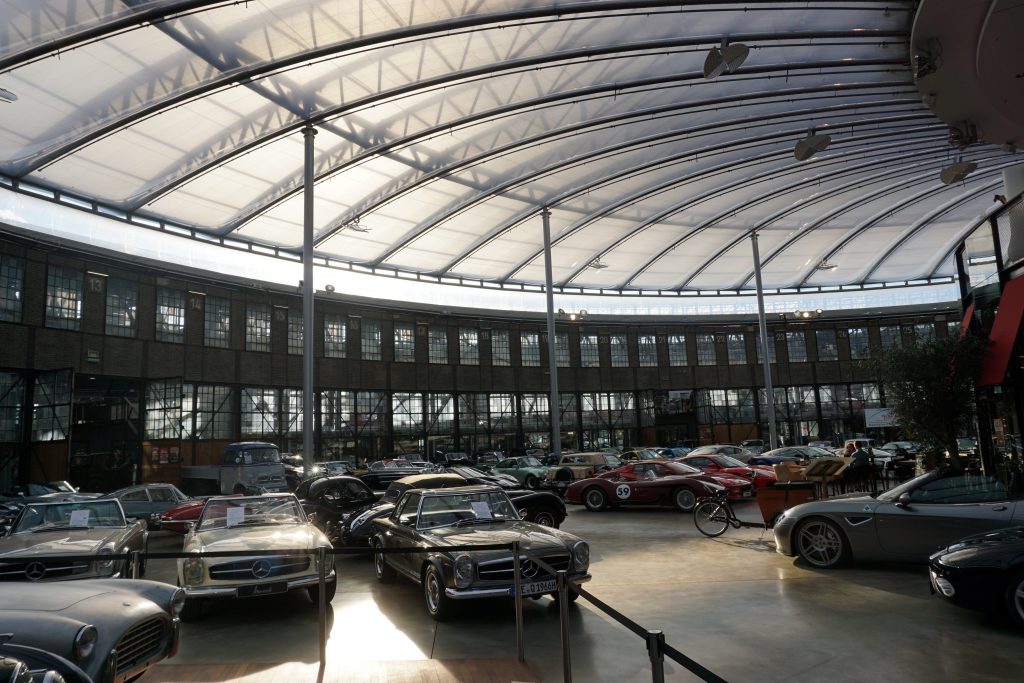 Dusseldorf Germany Classic Remise Vintage Collector Car Museum Dealership